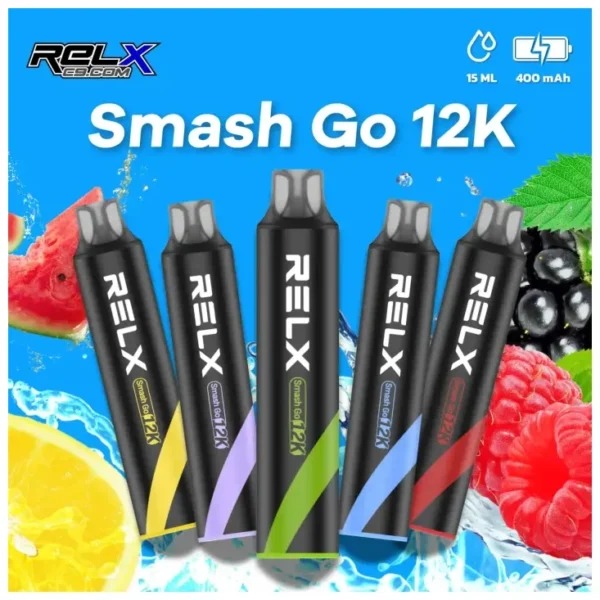 RELX悅刻抛棄式Smash Go 12000口電子煙 一次性電子煙 新品